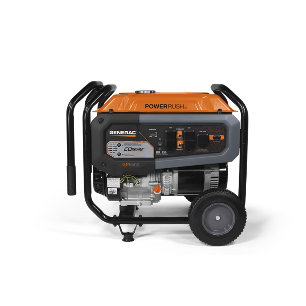 GENERAC GP Series 6500 COSENSE 50ST Portable Generator from Columbia Safety